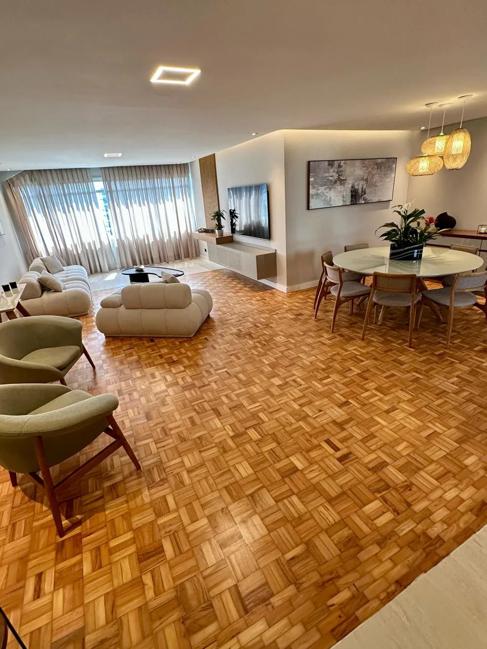 Living do projeto Itatiaia